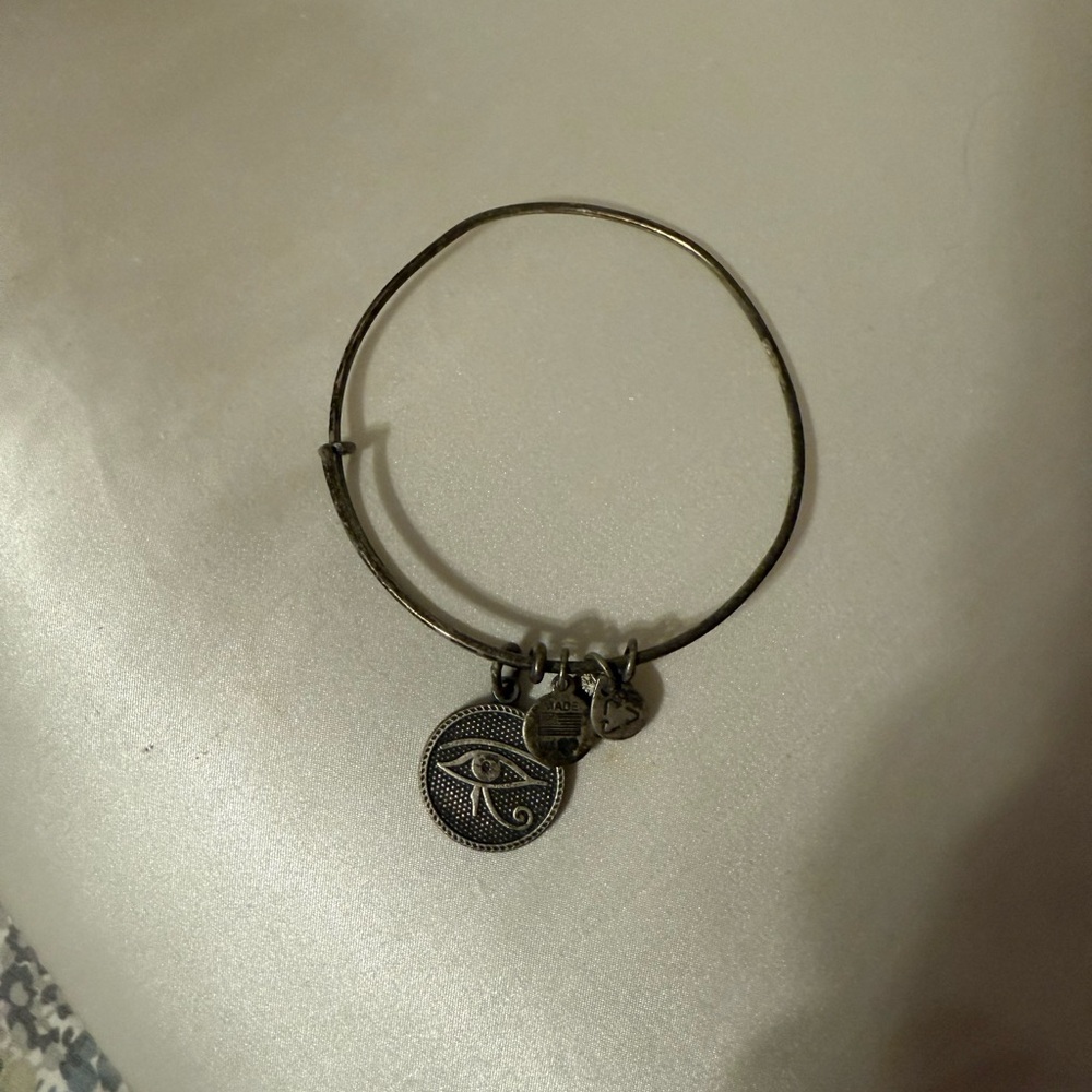 Alex and Ani Silver Charm Bracelet